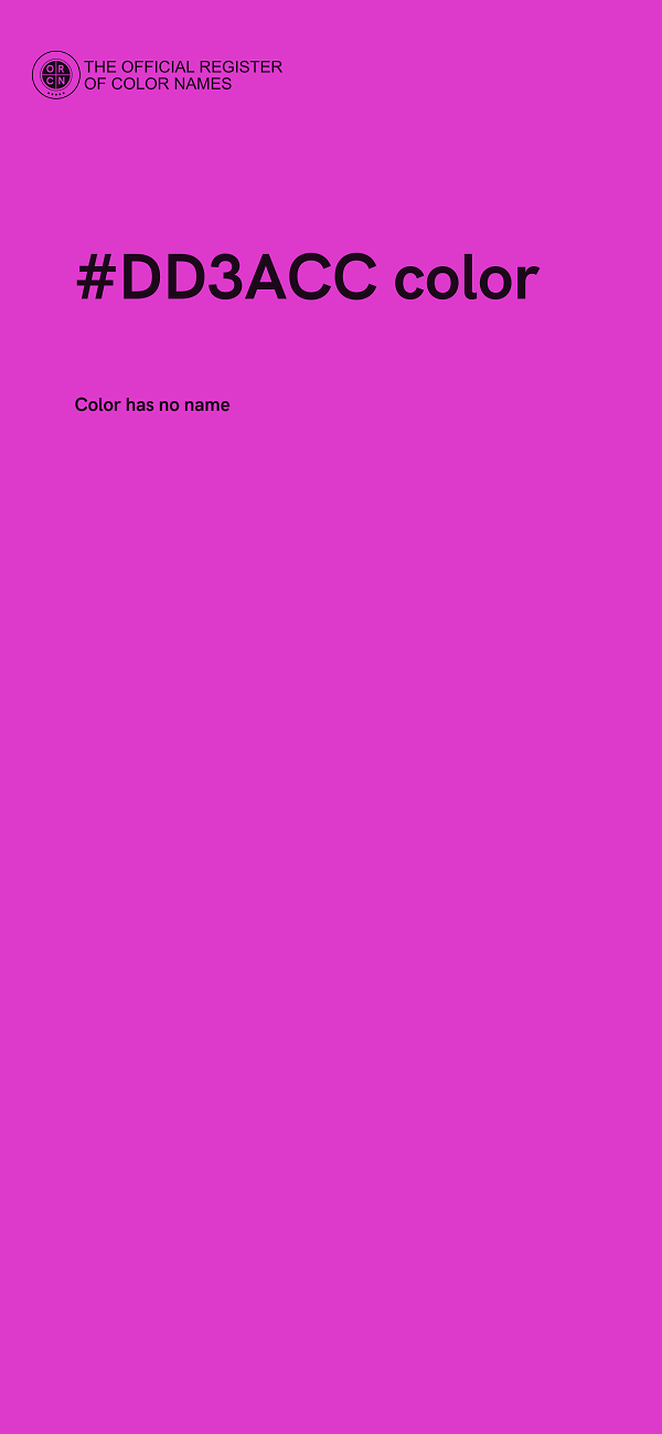 #DD3ACC color image