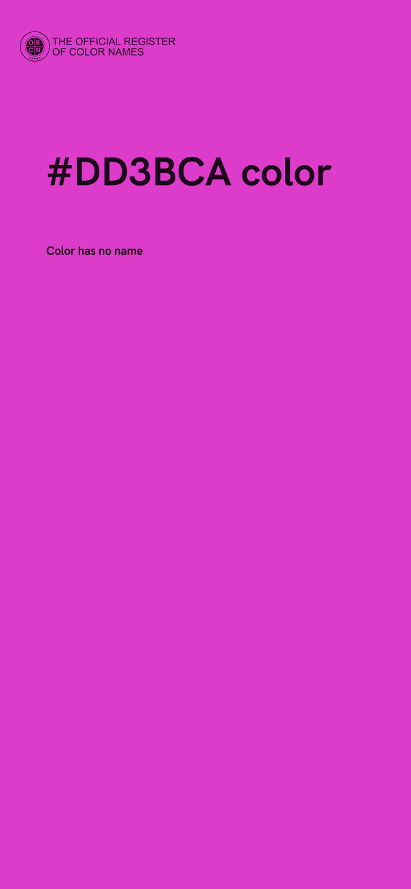 #DD3BCA color image