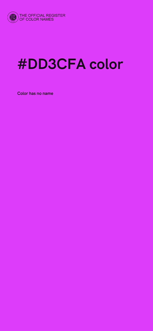 #DD3CFA color image