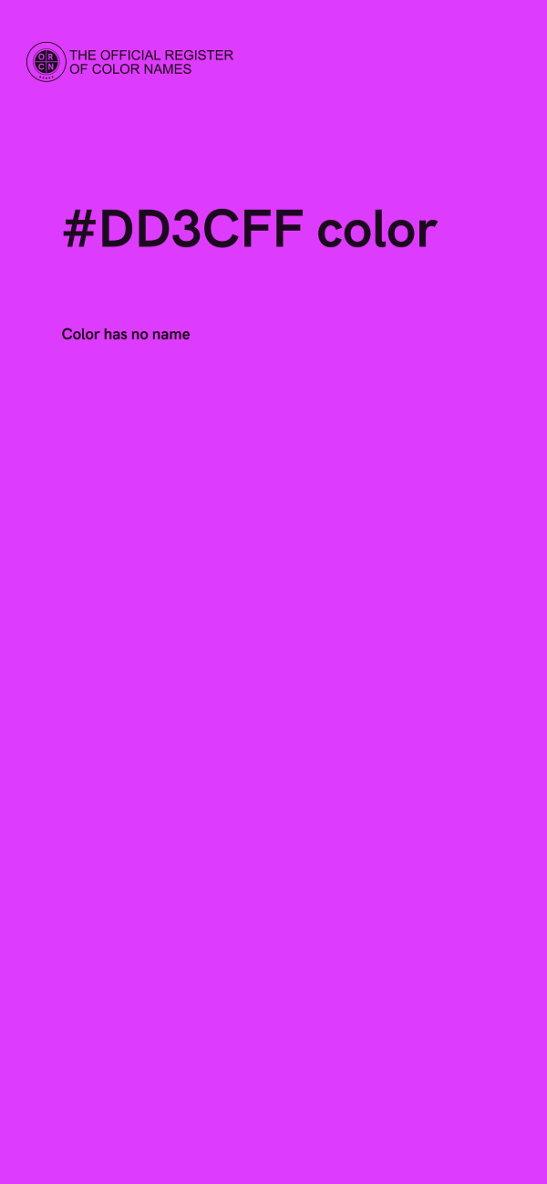 #DD3CFF color image