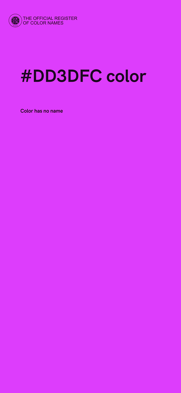 #DD3DFC color image