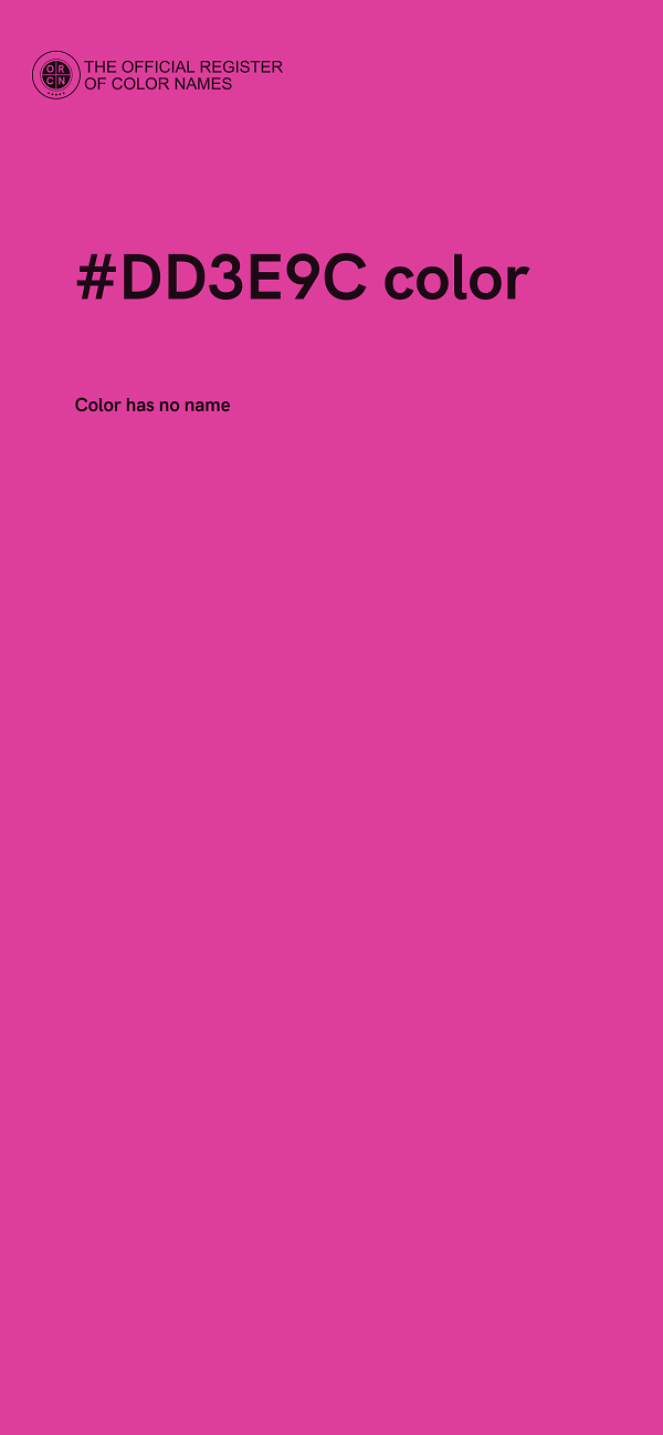 #DD3E9C color image