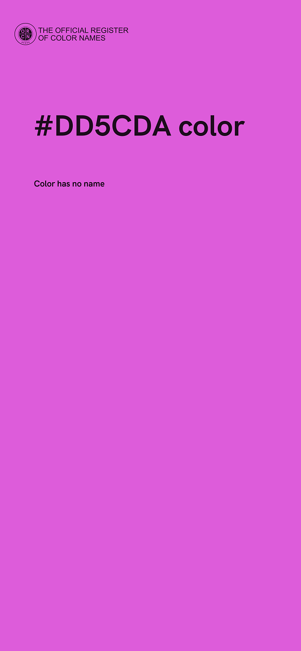 #DD5CDA color image