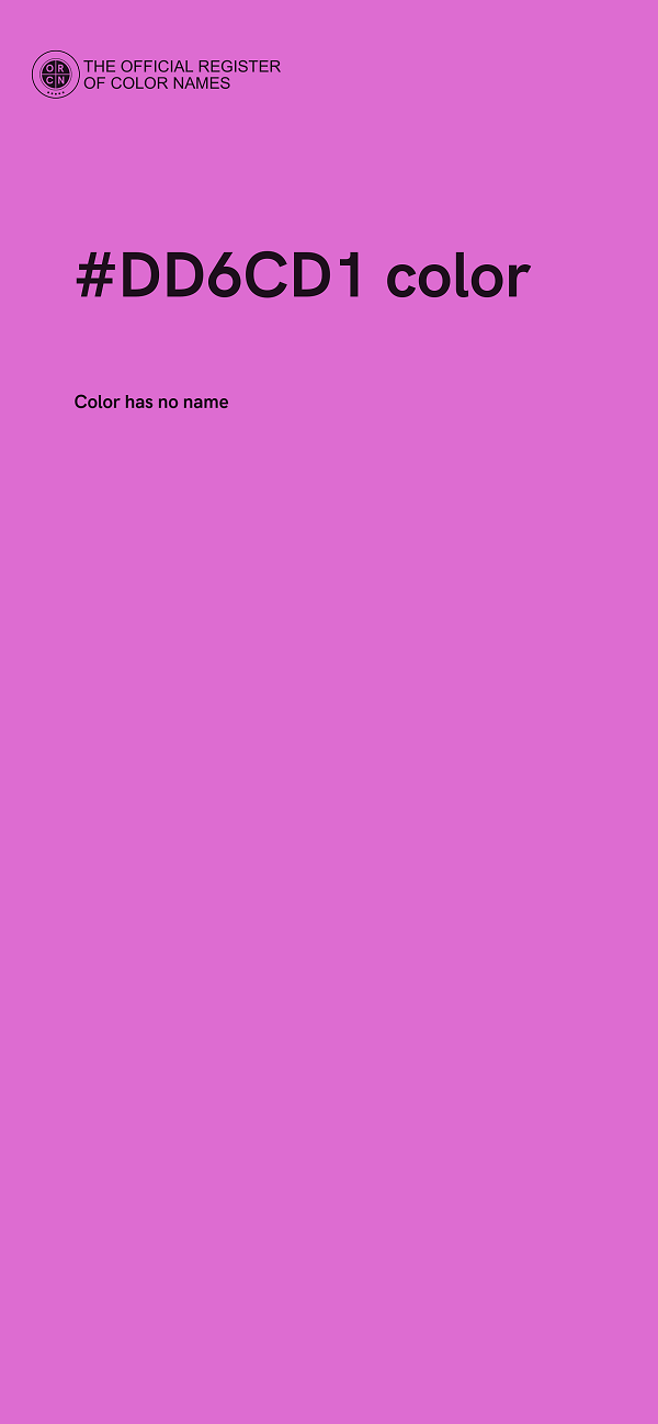 #DD6CD1 color image