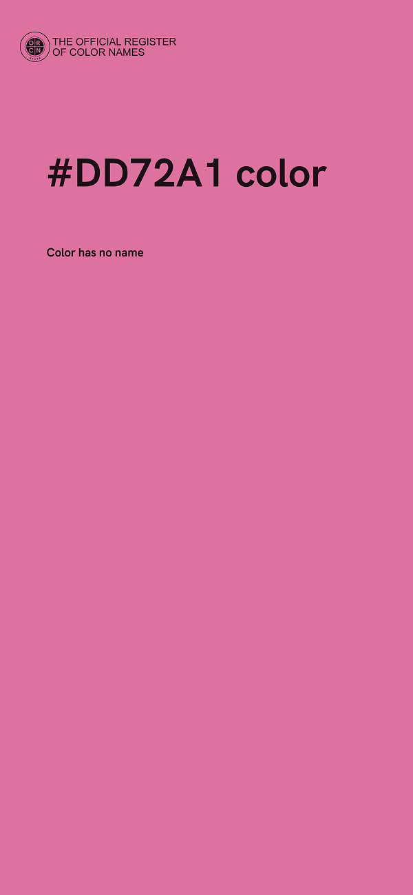 #DD72A1 color image