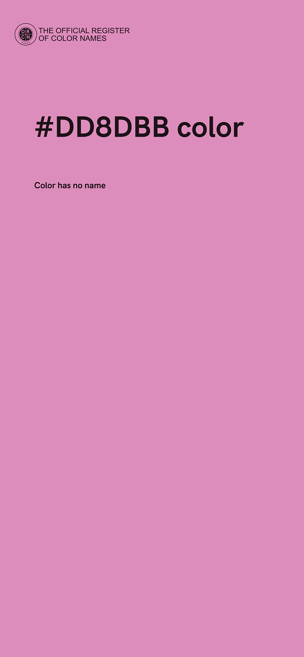 #DD8DBB color image