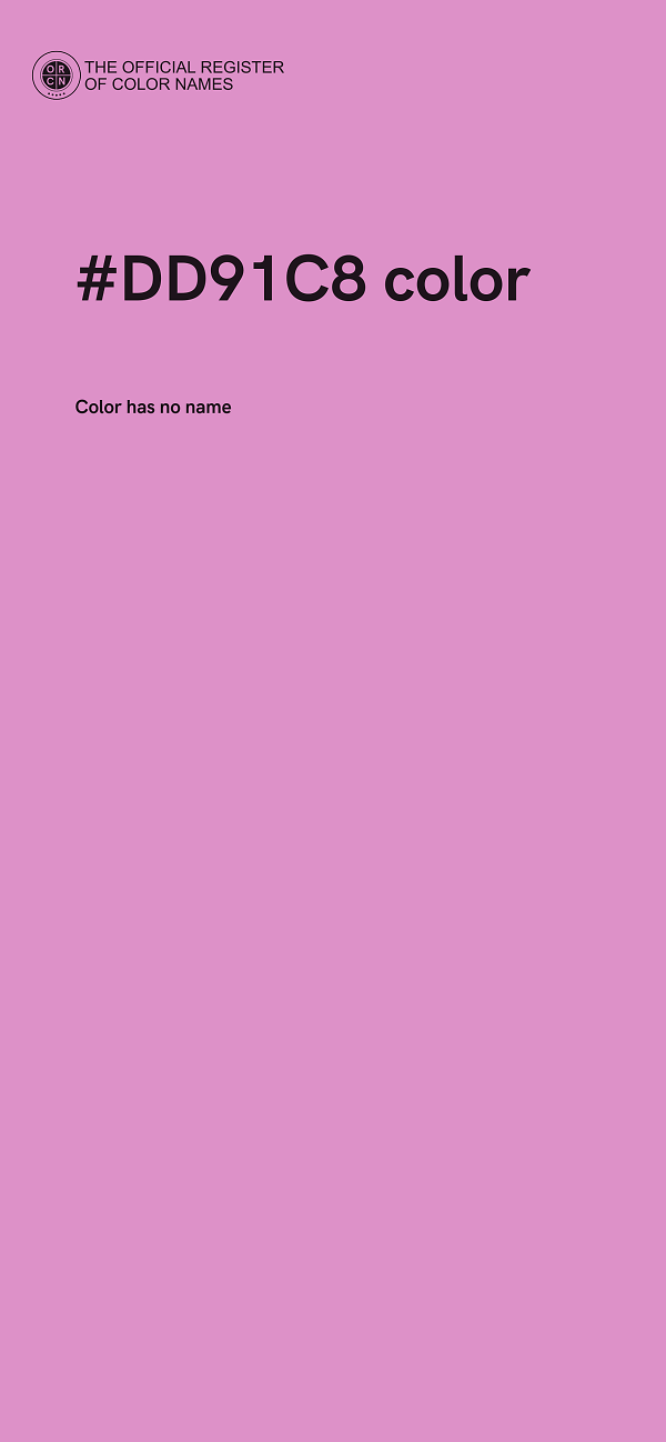 #DD91C8 color image