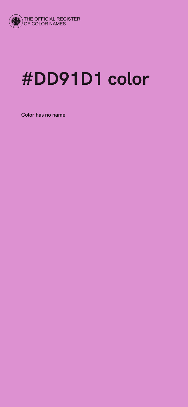#DD91D1 color image