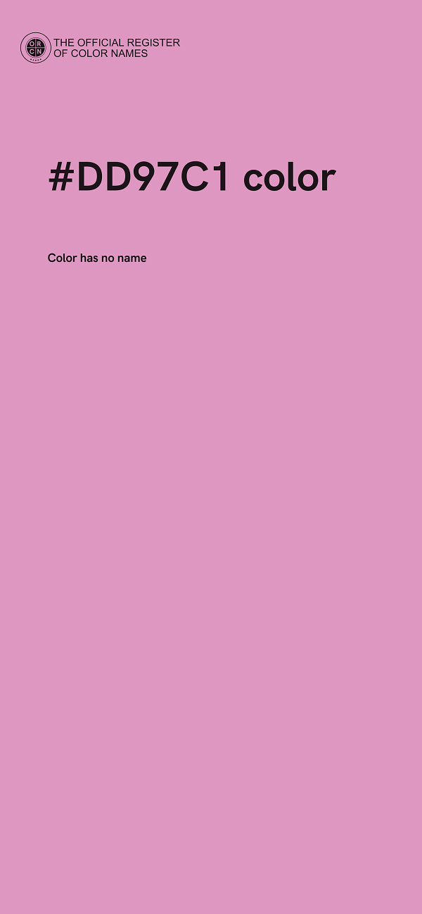 #DD97C1 color image