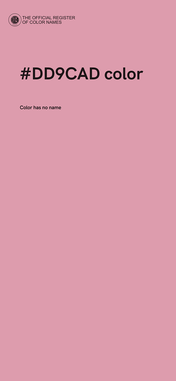 #DD9CAD color image