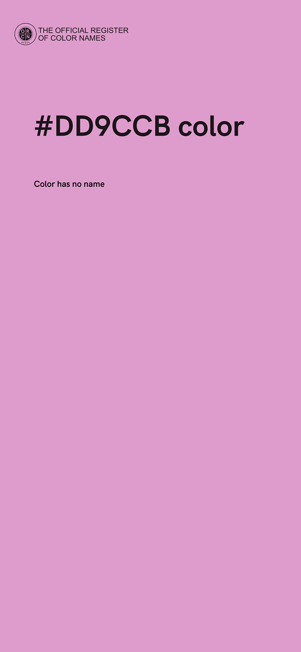 #DD9CCB color image