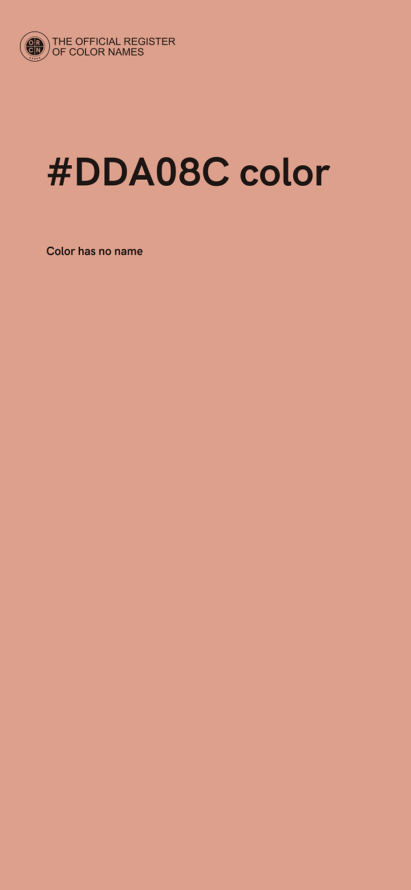 #DDA08C color image