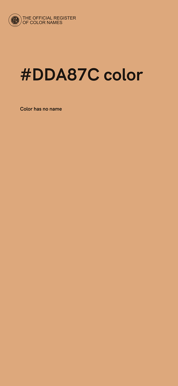 #DDA87C color image