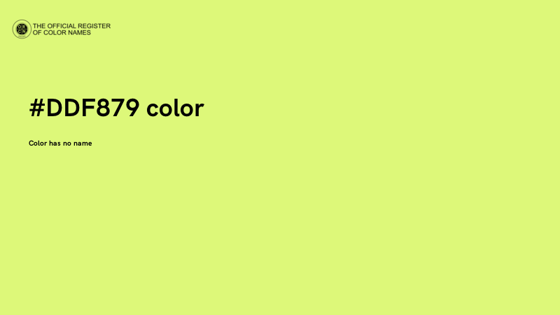 #DDF879 color image