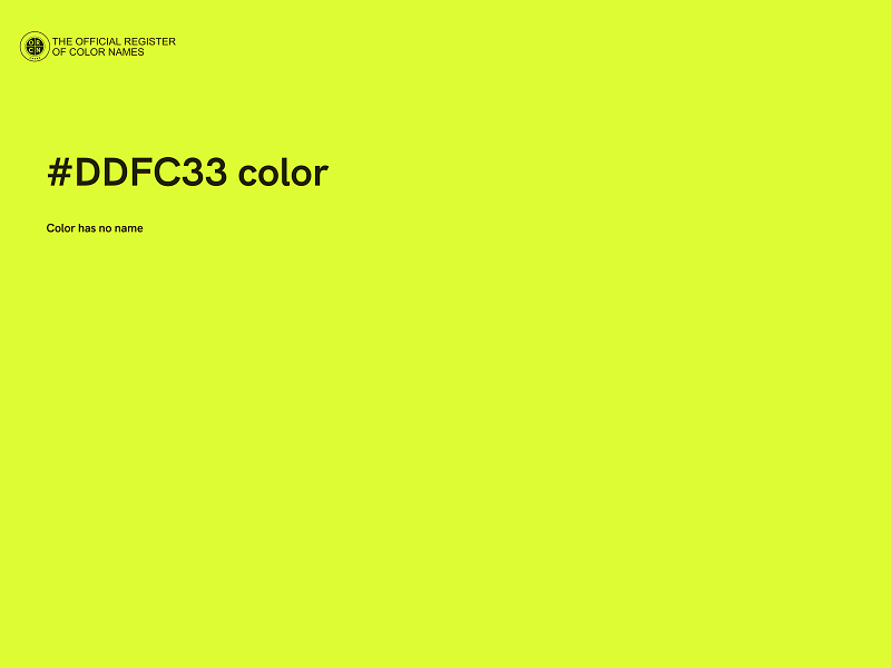 #DDFC33 color image