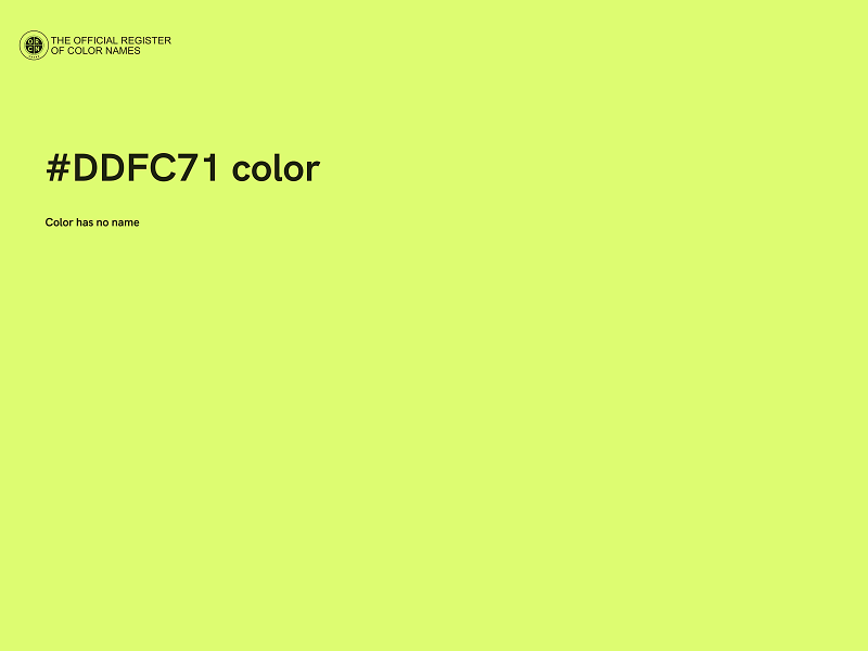 #DDFC71 color image