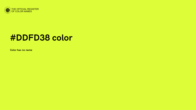 #DDFD38 color image