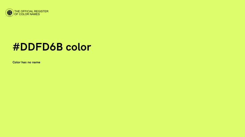 #DDFD6B color image