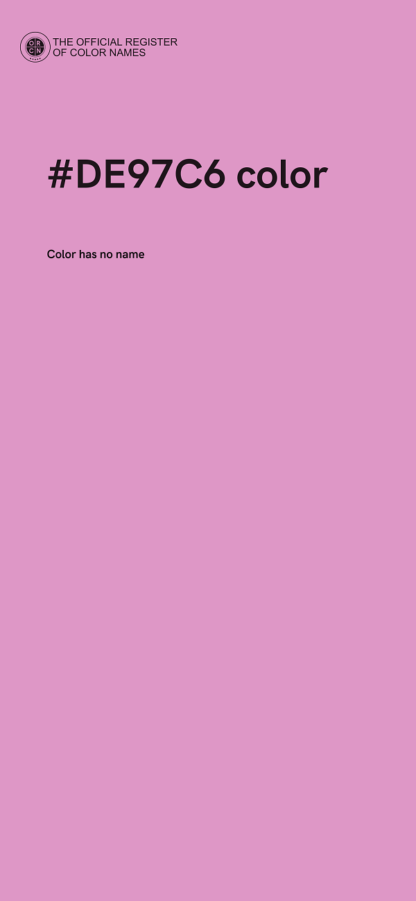 #DE97C6 color image