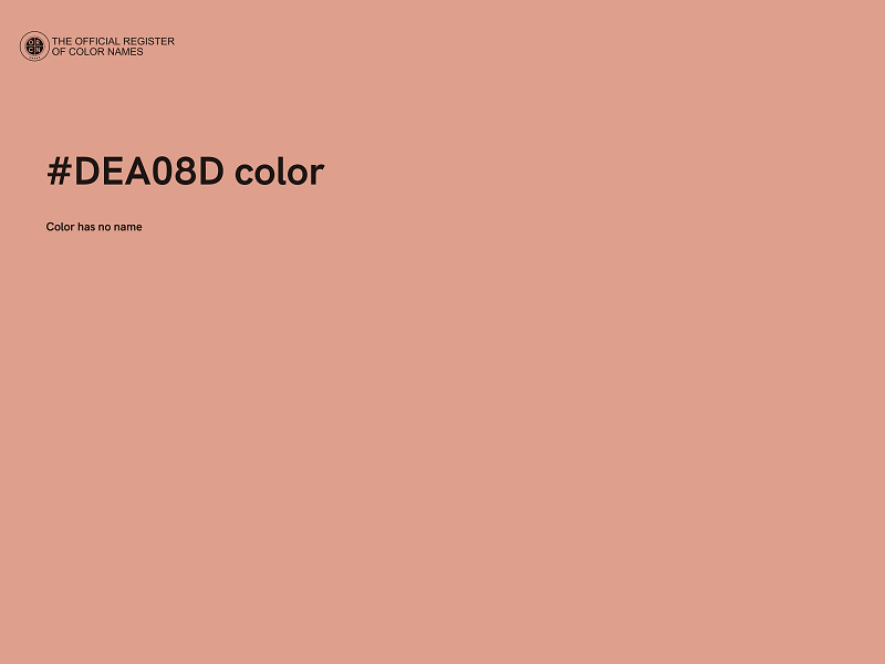 #DEA08D color image