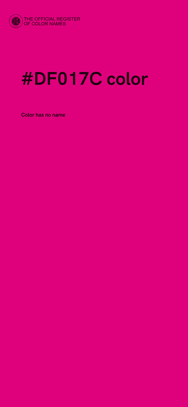 #DF017C color image