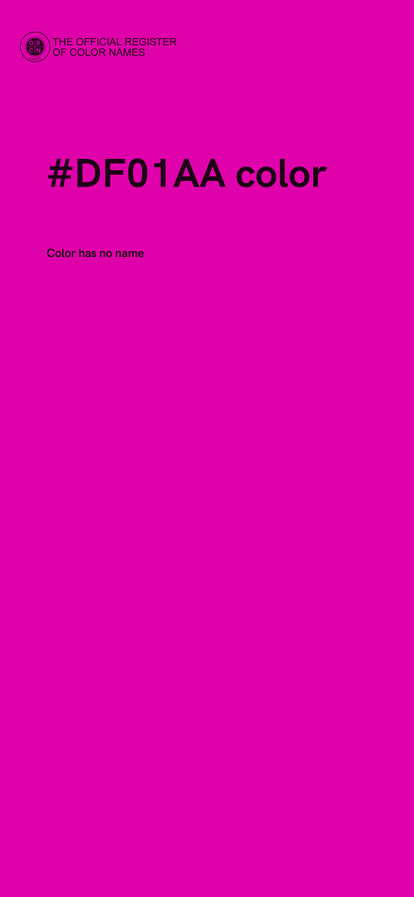 #DF01AA color image