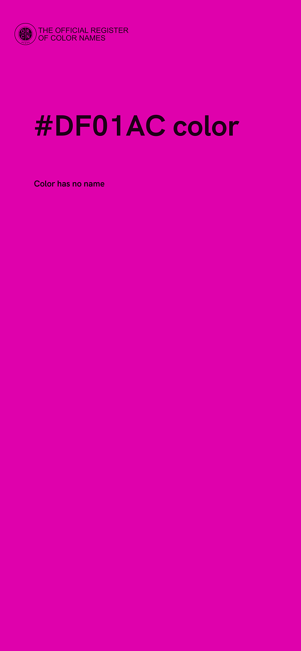 #DF01AC color image