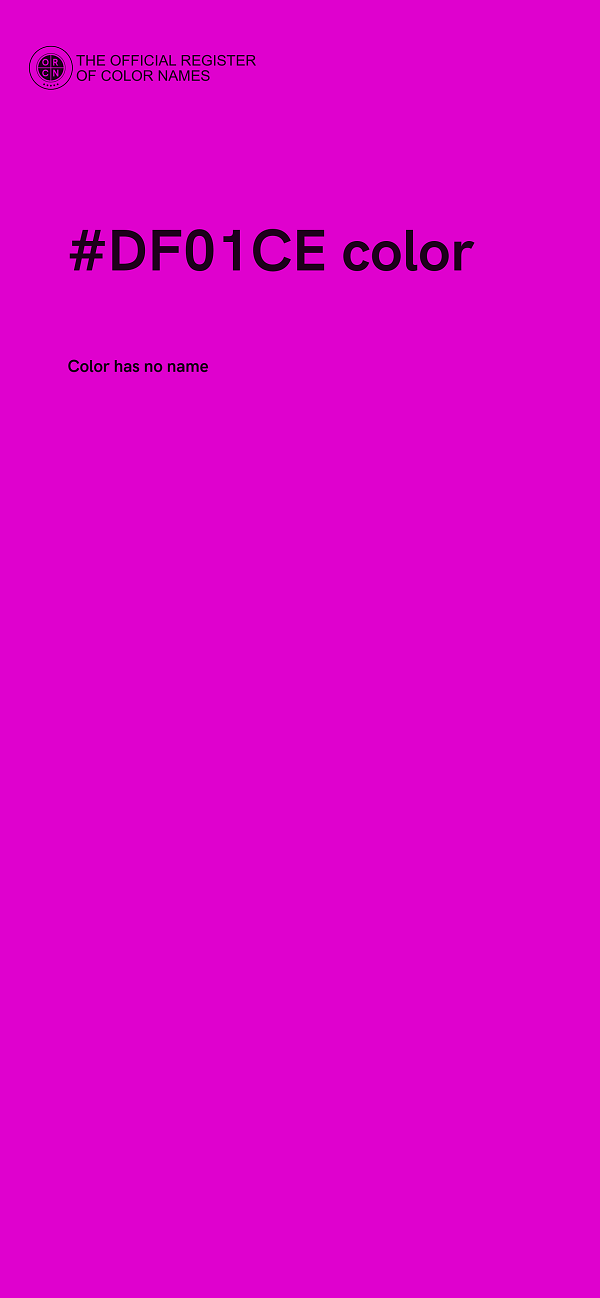 #DF01CE color image