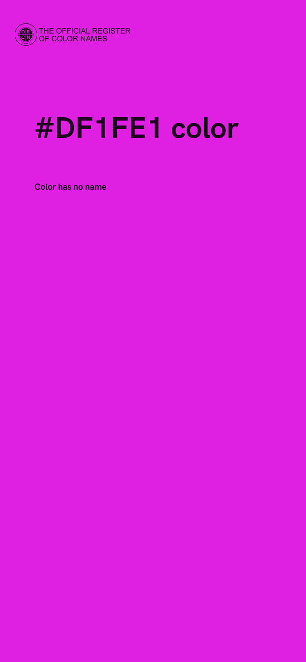 #DF1FE1 color image