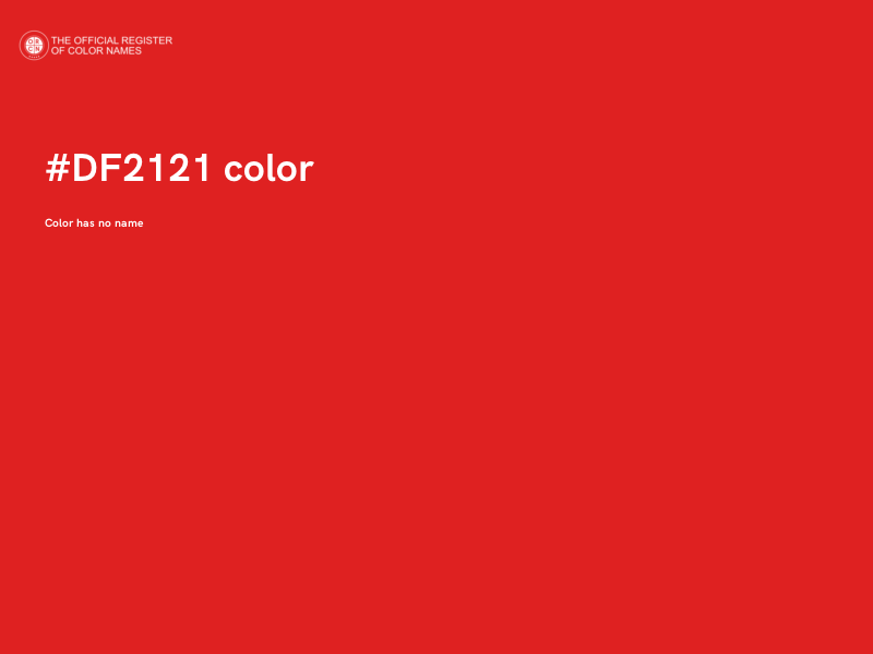 #DF2121 color image