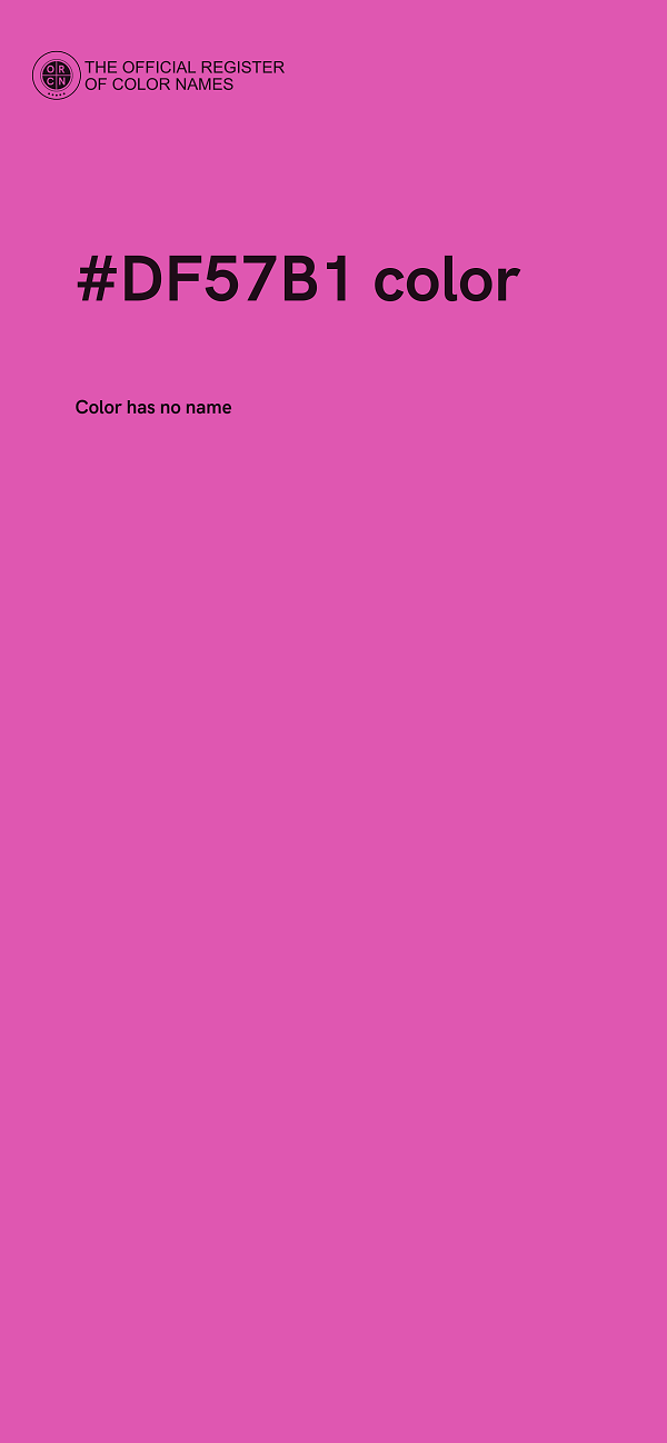 #DF57B1 color image
