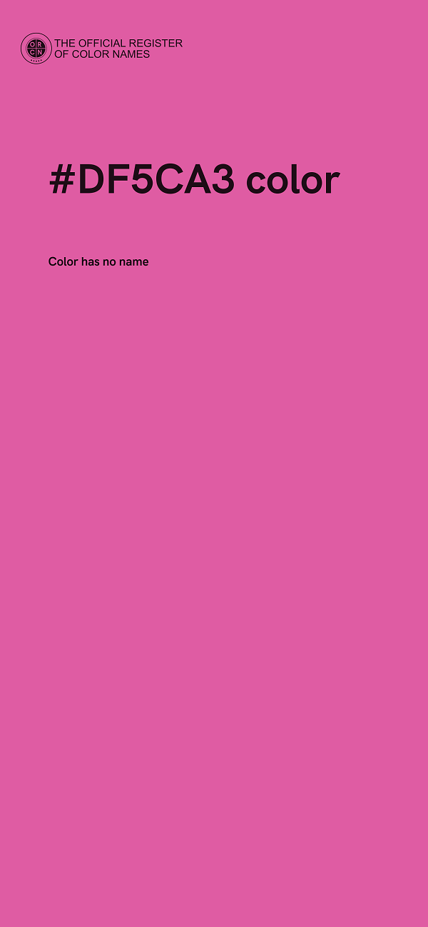 #DF5CA3 color image