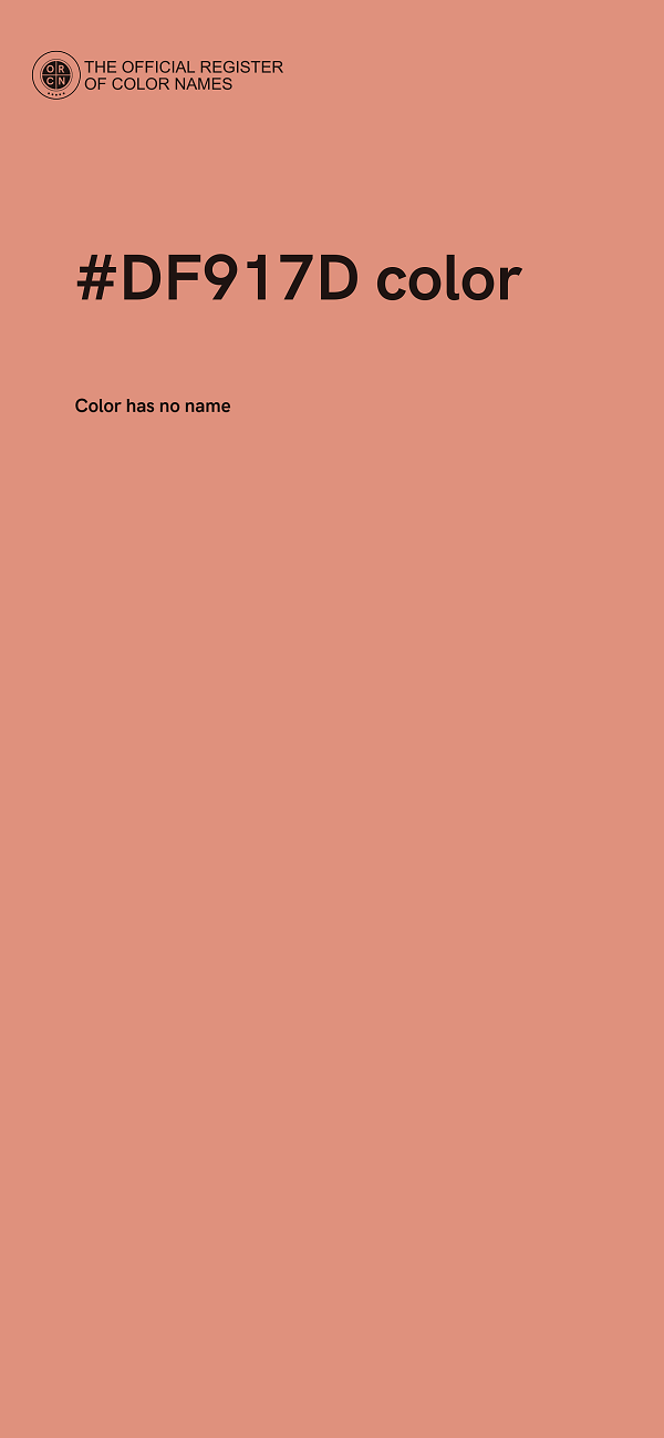 #DF917D color image