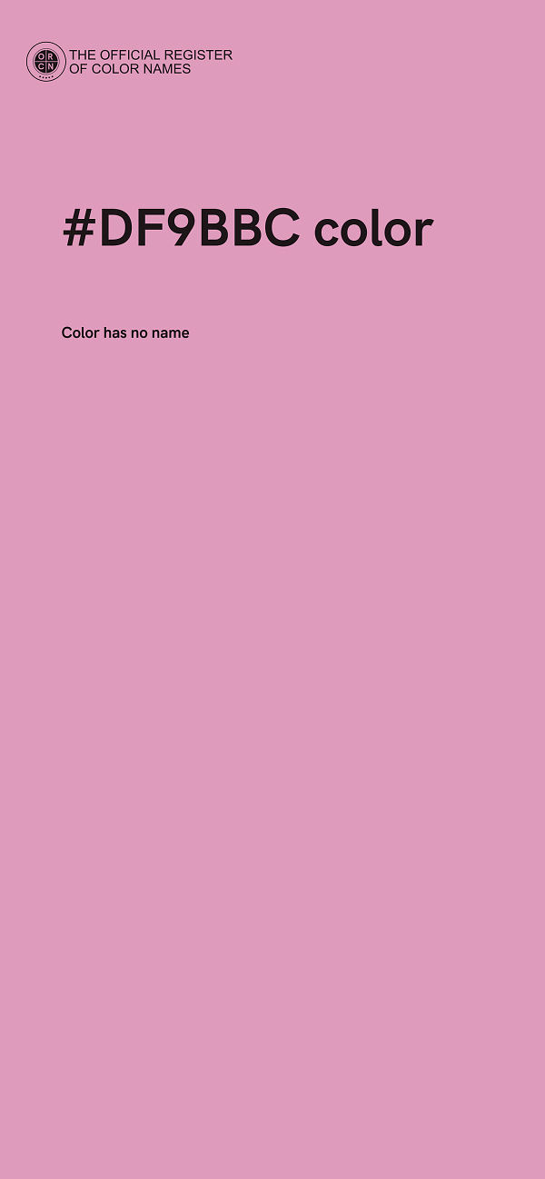 #DF9BBC color image