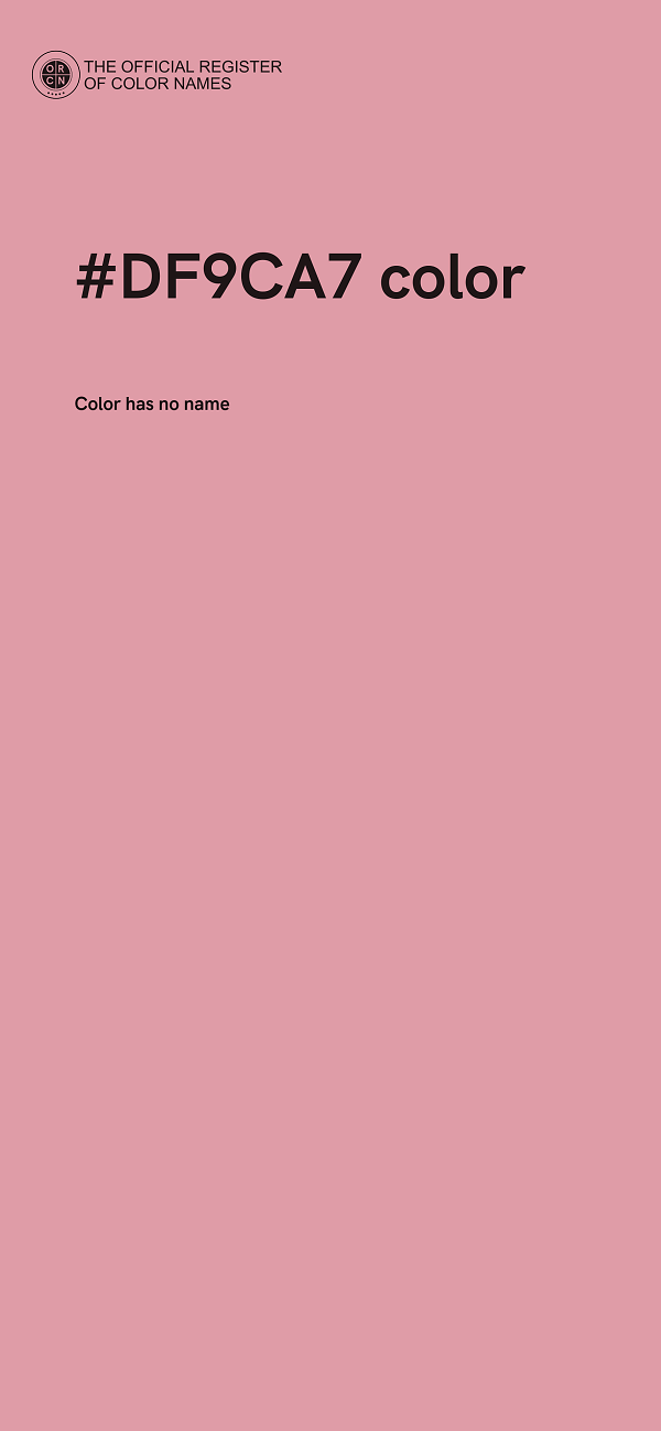 #DF9CA7 color image