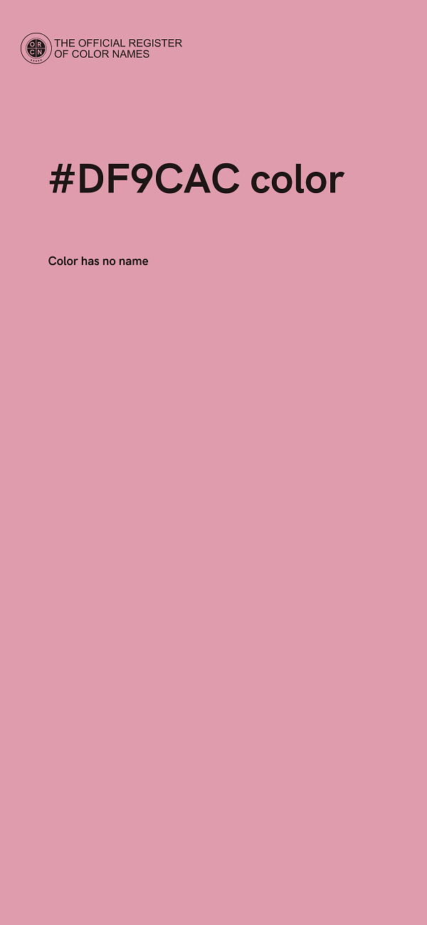 #DF9CAC color image