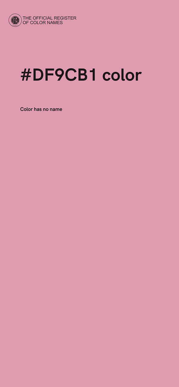 #DF9CB1 color image