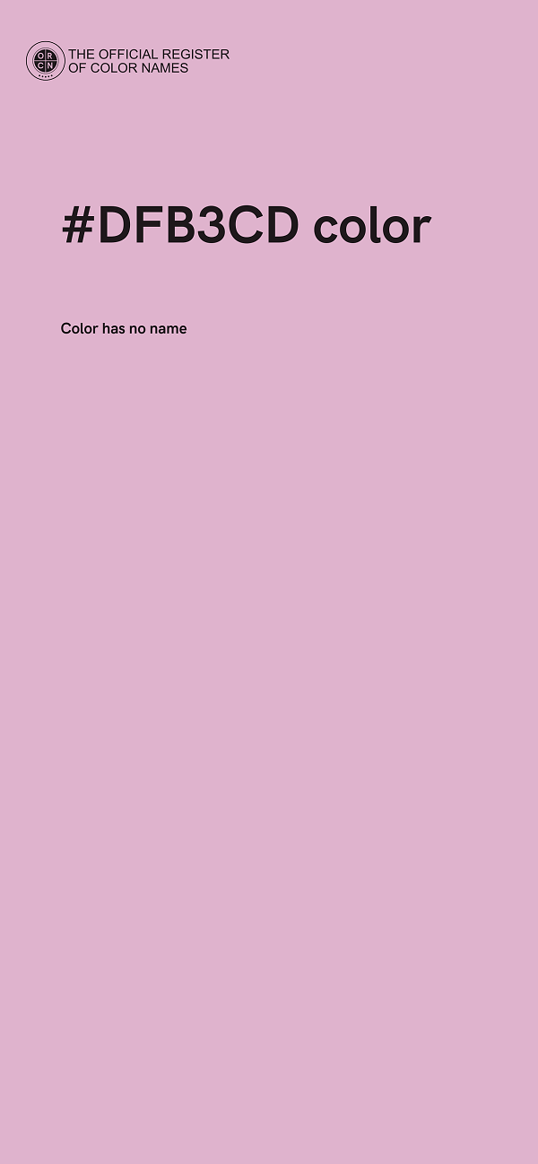 #DFB3CD color image