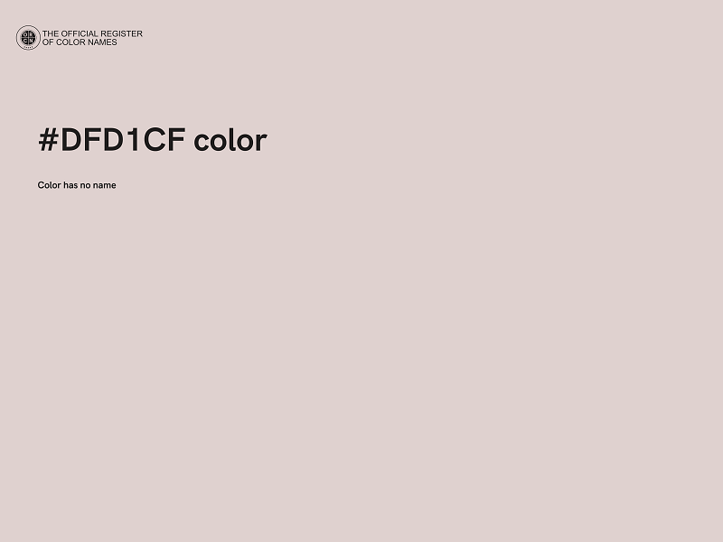 #DFD1CF color image