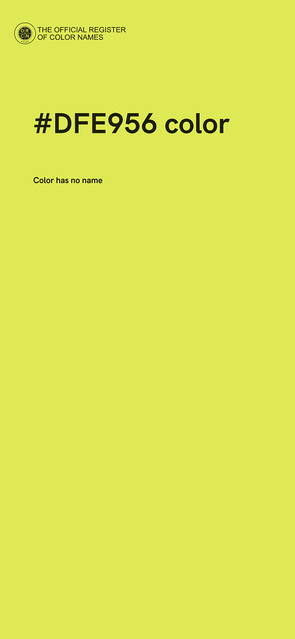 #DFE956 color image