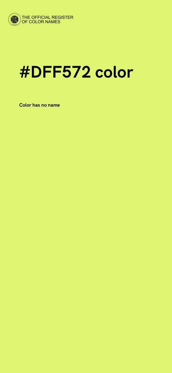 #DFF572 color image