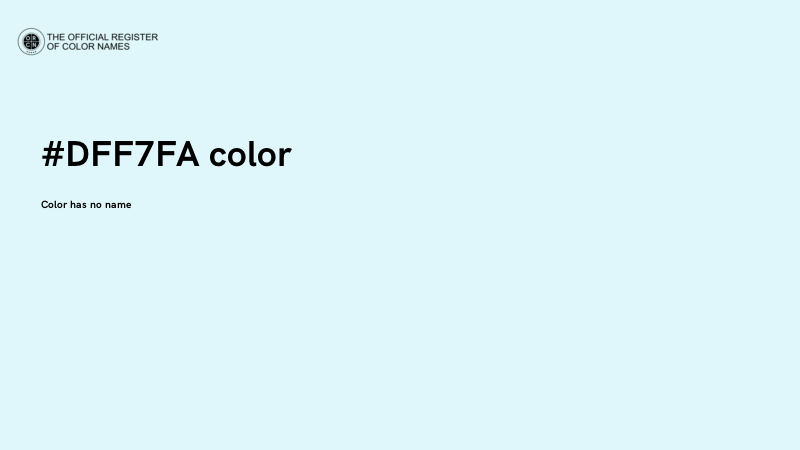 #DFF7FA color image