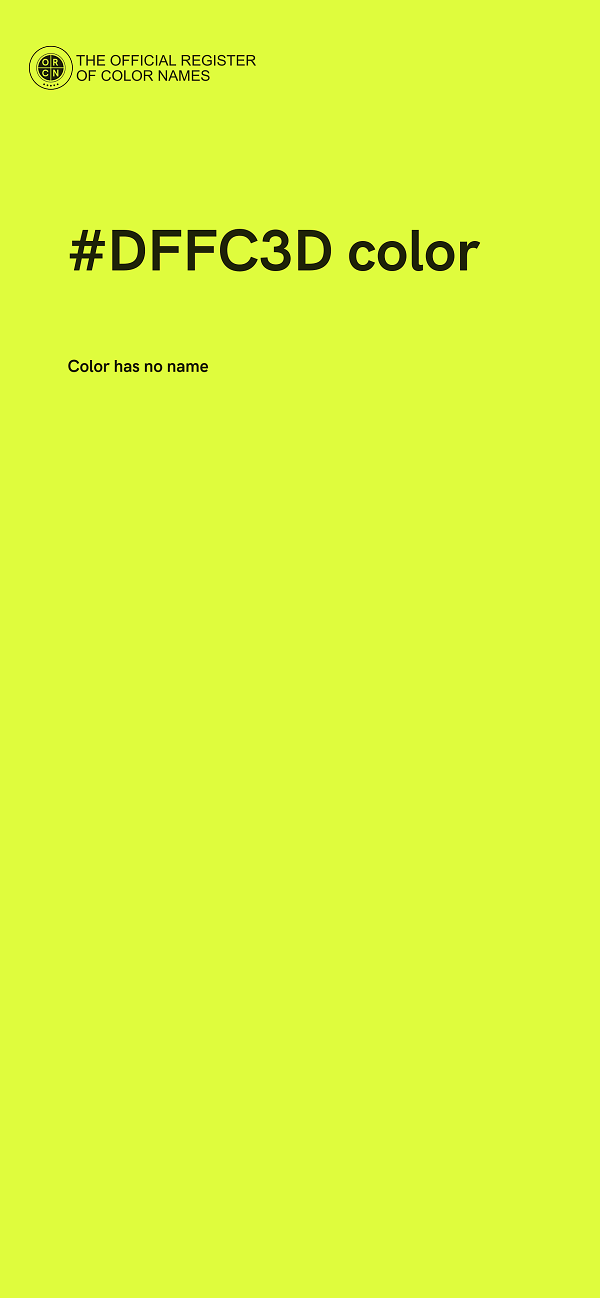 #DFFC3D color image
