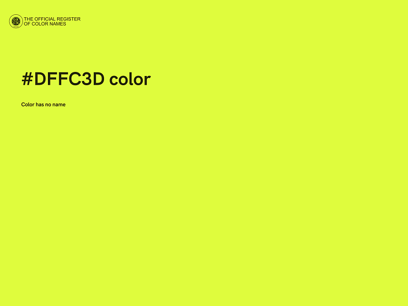 #DFFC3D color image