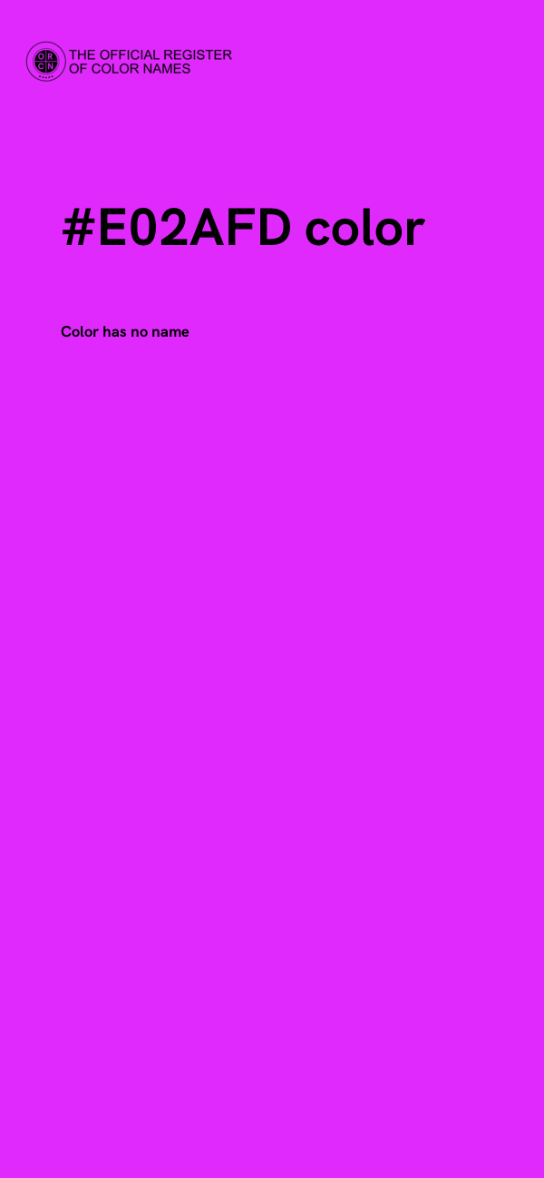 #E02AFD color image