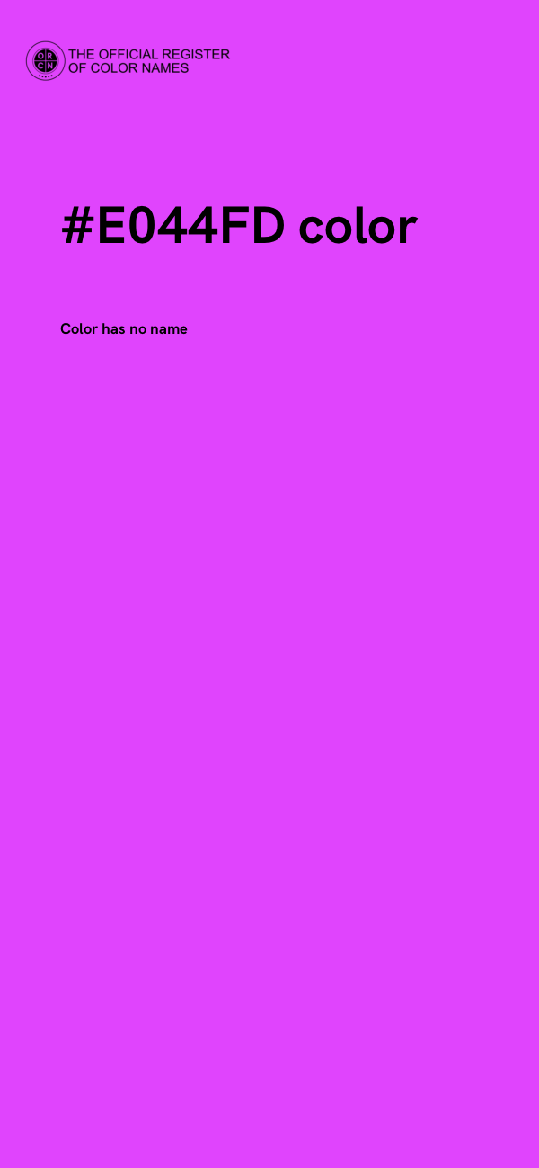 #E044FD color image