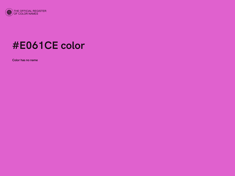 #E061CE color image