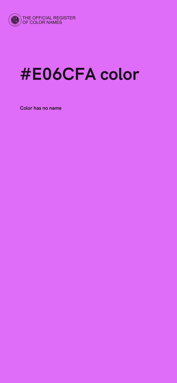 #E06CFA color image