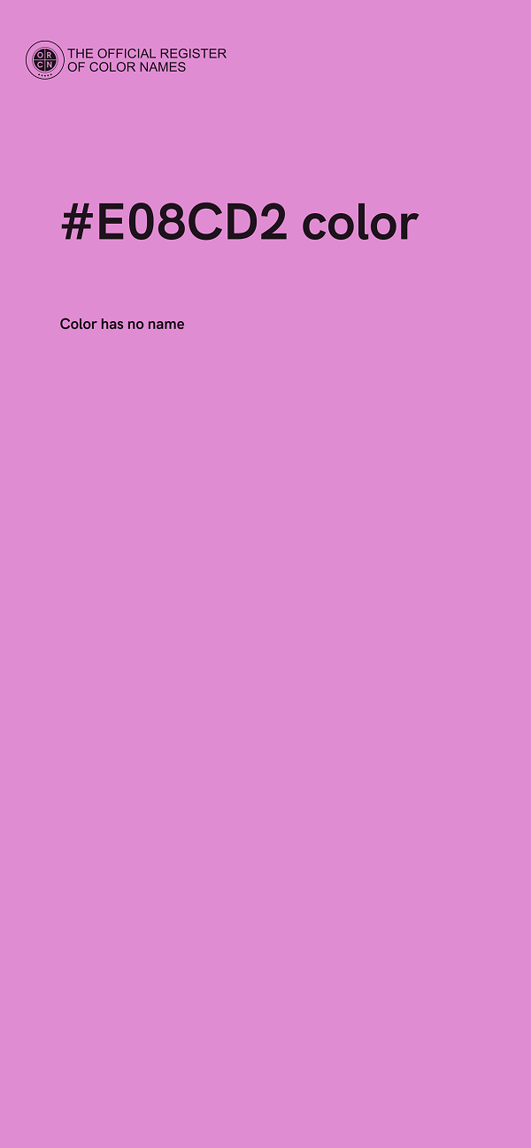 #E08CD2 color image