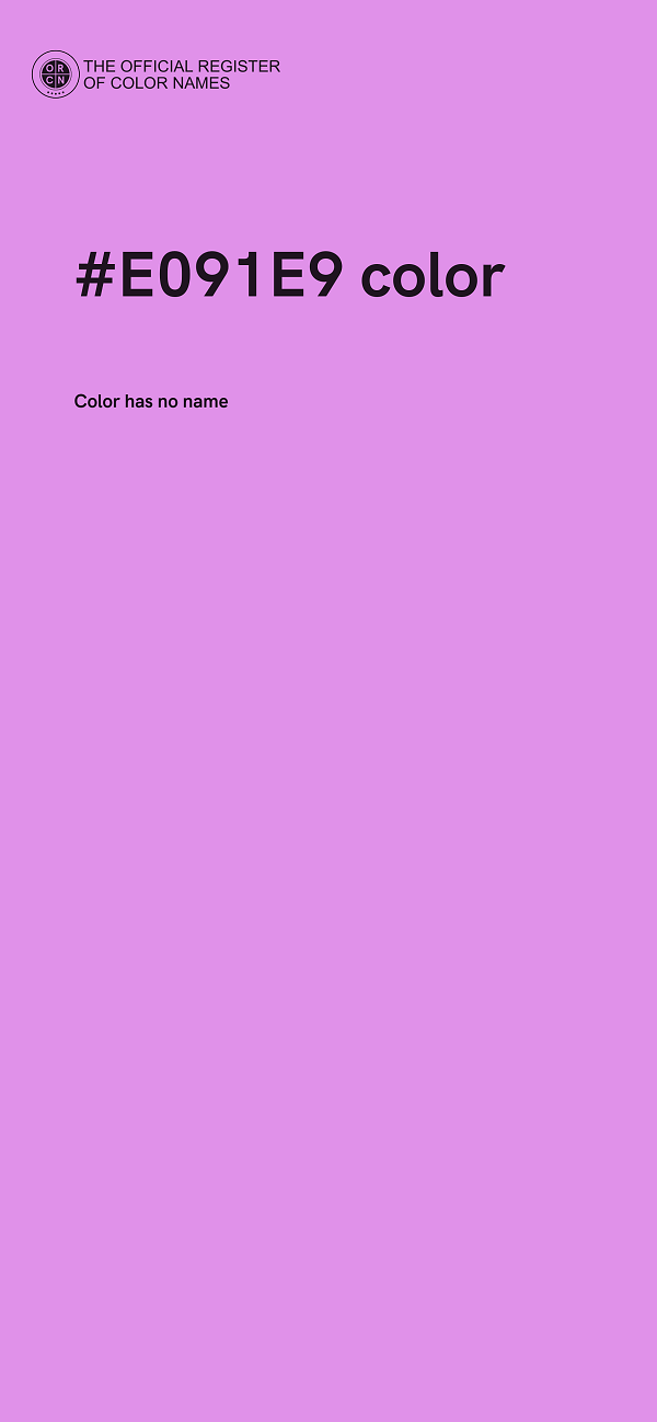 #E091E9 color image
